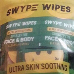 Face & Body Exfoliating Wipes - Green